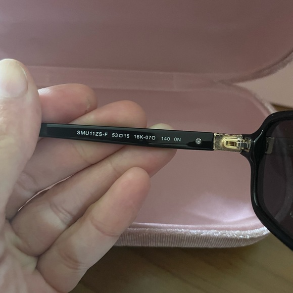 Miu Miu Black Sunglasses - Picture 5 of 5